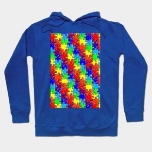 Rainbow puzzle Hoodie